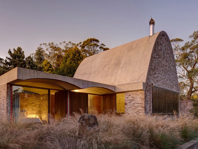 Casa cielo nocturno / Peter Stutchbury Architecture - Fotografía exterior, Casas, Fachada