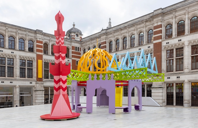 Shahed Saleem apresenta "mesquita desconstruída" para o Pavilhão do Ramadã 2023 no Museu V&A em Londres - Imagem de Destaque