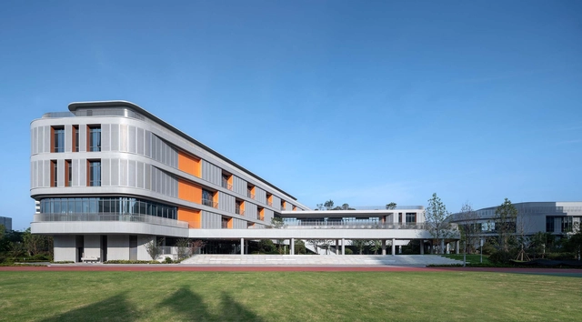 杭州江南实验学校教育集团江晖小学 / 浙江大学建筑设计研究院 - 建筑图, 小学及初中, 表皮