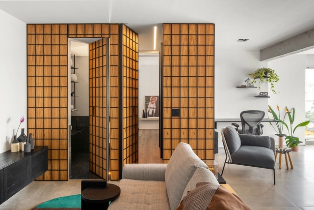 Apartamento FL / ZALC Arquitetura - Fotografia de Interiores, Interiores De Apartamentos, Porta, Cadeira, Mesa
