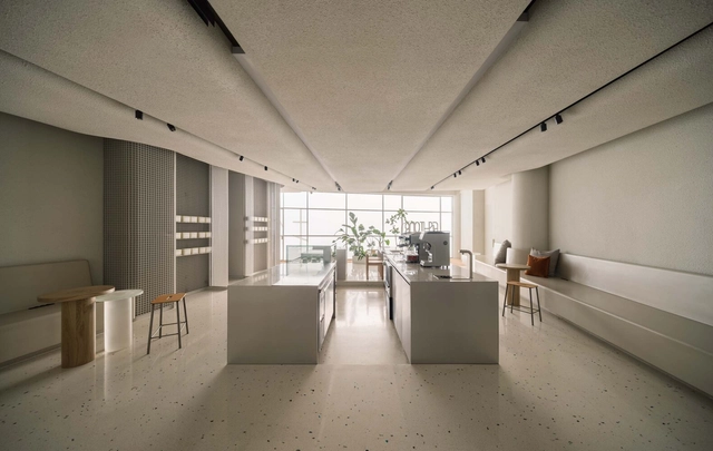 鱼缸咖啡 / Office AIO - 室内图, 咖啡店室内设计, 厨房