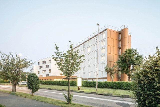 300-Unit Social Residence in Coignières / Atelier Téqui Architects - Exterior Photography, Social Housing, Facade
