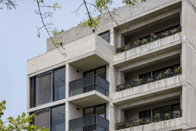 Edificio MMXX / TRU Arquitectos - Fotografía exterior, Residencial, Fachada, Balcón
