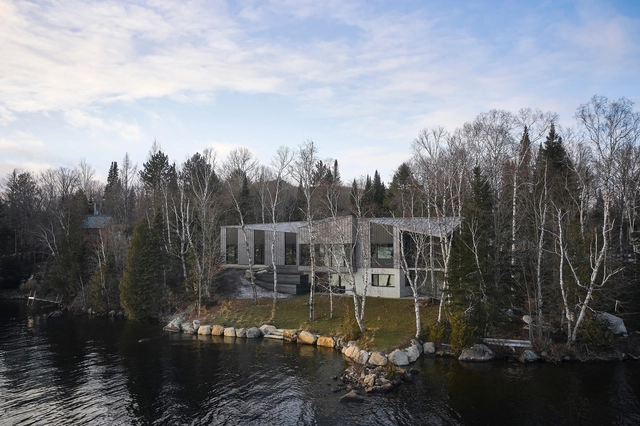 Les Pointes Residence / Ghoche Architecte - Exterior Photography, Houses, Forest