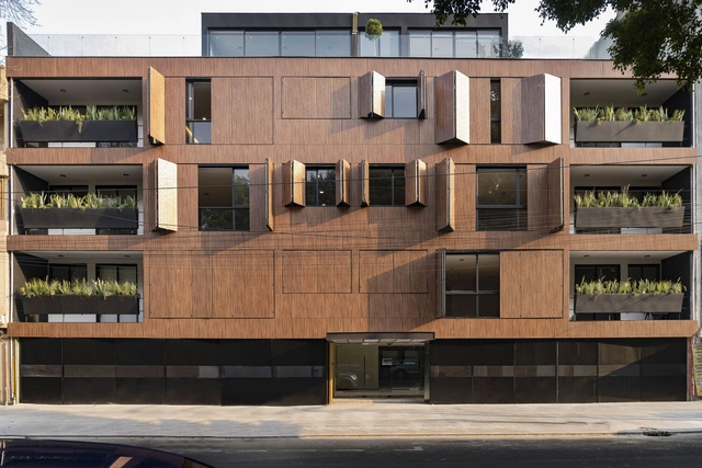 Edificio Newton 207 / ARQMOV Workshop - Fotografía exterior, Residencial, Fachada