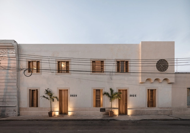Trava & Quintero Houses / TACO taller de arquitectura contextual  - Exterior Photography, Restoration, Door, Facade
