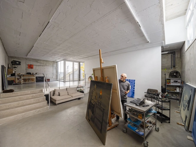 Casa-Atelier Almudena & Paco / DTR_studio - Fotografía interior, Casas