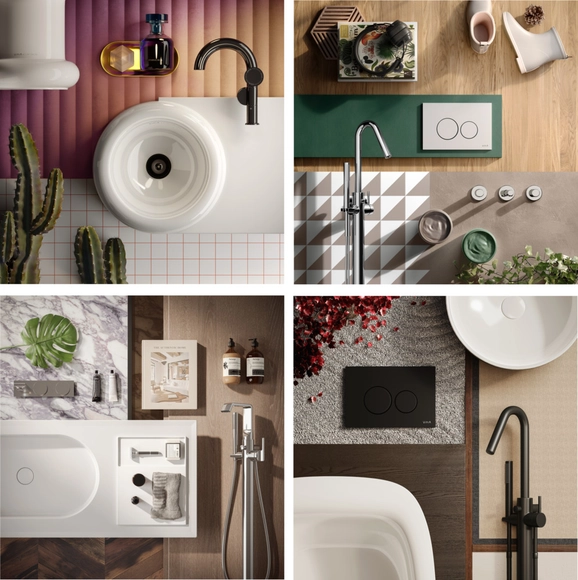 Infinite Combinations: Bathroom Moodboards for Inspiration - Featured Image