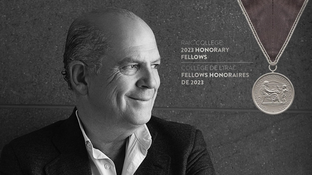 Javier Sordo Madaleno Bringas ha sido nombrado miembro honorario del Royal Architectural Institute of Canada (RAIC) - Imagen Principal