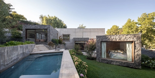 Casa Trapenses / Rodrigo de la Cerda Arquitecto - Fotografía exterior, Casas, Jardín, Fachada