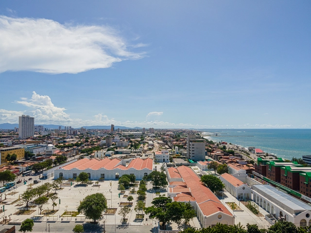 Estação das Artes Cultural Complex / Carvalho Araújo - Exterior Photography, Cultural Center, Cityscape, Coast