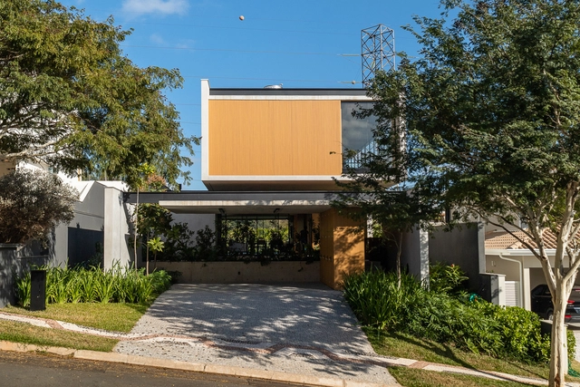 Casa das Duas Praças / 24 7 Arquitetura - Fotografia de Exterior, Casas, Jardim, Fachada