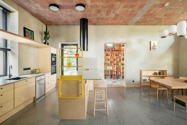 Zosia's House  / IFA Kamil Domachowski IFAgroup - Interior Photography, Houses, Kitchen, Table, Chair, Countertop
