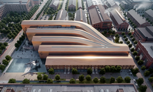 BIG es finalista para el diseño del nuevo Museo de la Marina de los Estados Unidos  - Imagen Principal