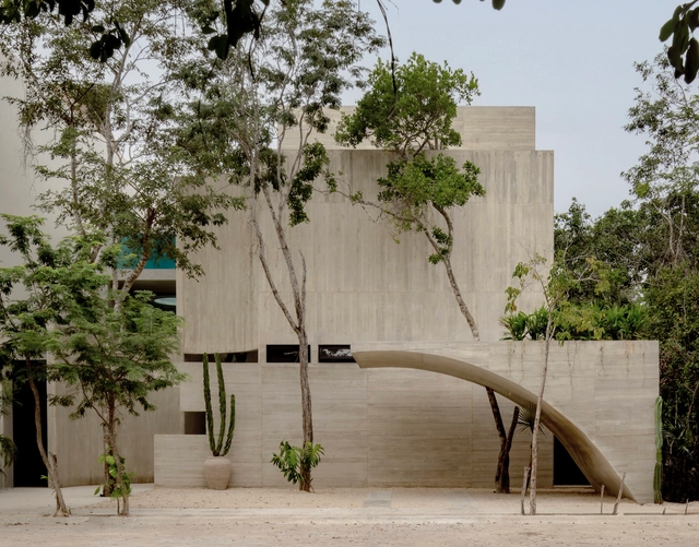Villa Cava  / Espacio 18 Arquitectura - Exterior Photography, Detail, Facade, Arch, Stairs