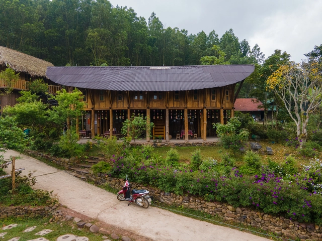 Centro Comunitário Kỳ Thượng / HGAA - Fotografia de Exterior, Comunitário, Jardim