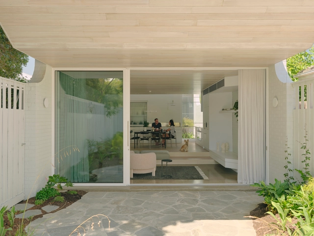 Light Scoop House / Molecule Studio - Interior Photography, Houses, Garden, Door, Facade, Chair