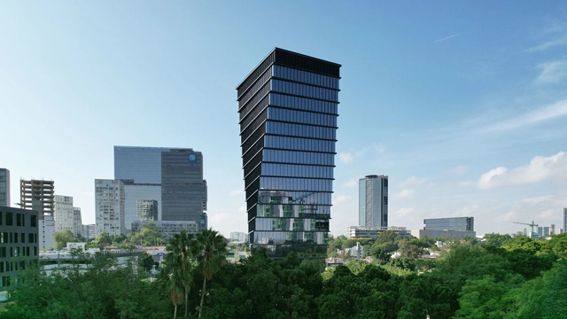 Torre Helix / CRAFT Arquitectos - Fotografía exterior, Sustentabilidad Y Diseño Ecológico, Fachada, Urbano