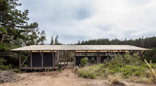 Entreluz House / Pablo Padilla Carvacho + Jesús del Río Enrico - Exterior Photography, Houses, Door, Forest