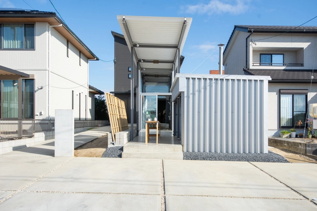有长廊，陶艺工作室 / 葛岛隆之事务所 - 建筑图, 办公建筑, 表皮