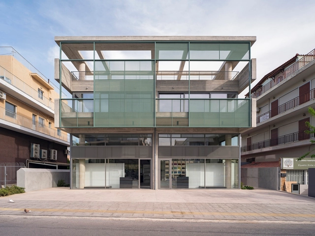 结构镂空，Pentelis 大道商业大楼 / Charis Athanasopoulou + Athina Theodoropoulou - 建筑图, 办公设施, 表皮
