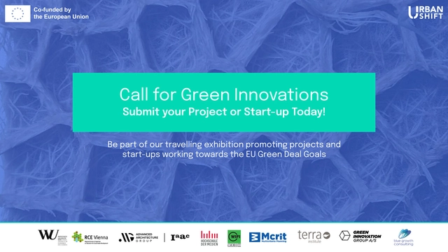 Open Call: For Green Innovations - Projects & Start-ups - Featured Image