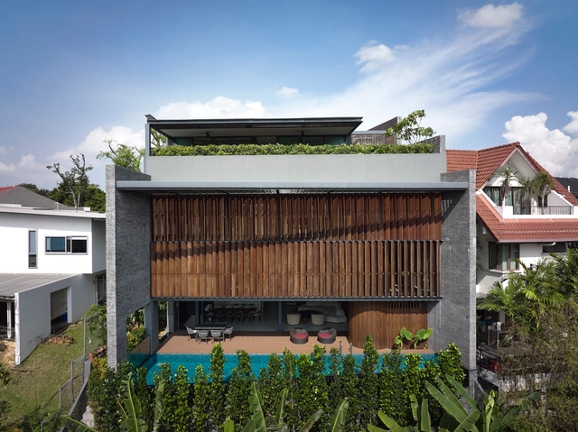 Casa Dentro e Fora / HYLA Architects - Fotografia de Exterior, Casas, Jardim, Fachada, Cerca