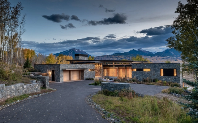Elk Range Overlook / CCY Architects - Exterior Photography, Houses, Garden, Facade
