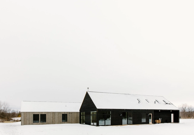 Svart Hus / Nakamoto Forestry - Planos, En Detalle, Fachada