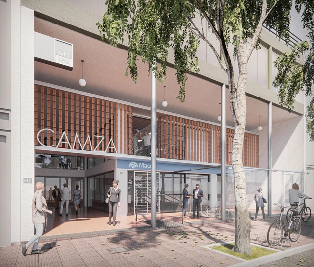 Conoce el proyecto ganador para la refuncionalización de las oficinas del CAMZA en Mendoza - Imagen Principal