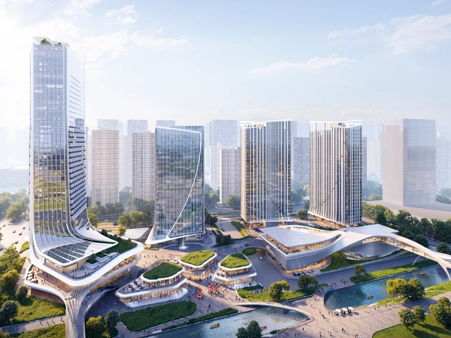  UNStudio 公布‘南京全新人本综合发展项目’方案，一站式目的地 - 主图