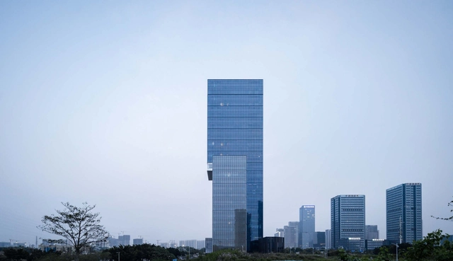 Guangzhou South Railway Station Faxian Plaza / XAA - Exterior Photography, Office Buildings, Facade, Cityscape