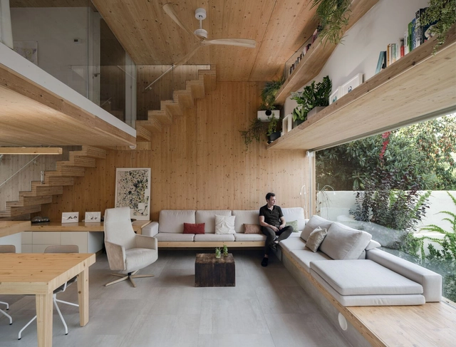 Studio&Home SUMA / SUMA Arquitectura - Fotografía interior, Casas, Fijación Vigas, Mesas