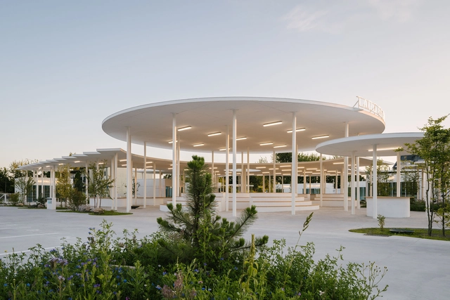 Mercado Targ Blonie / Aleksandra Wasilkowska Architectural Studio - Fotografía exterior, Mercado, Fachada, Puerta