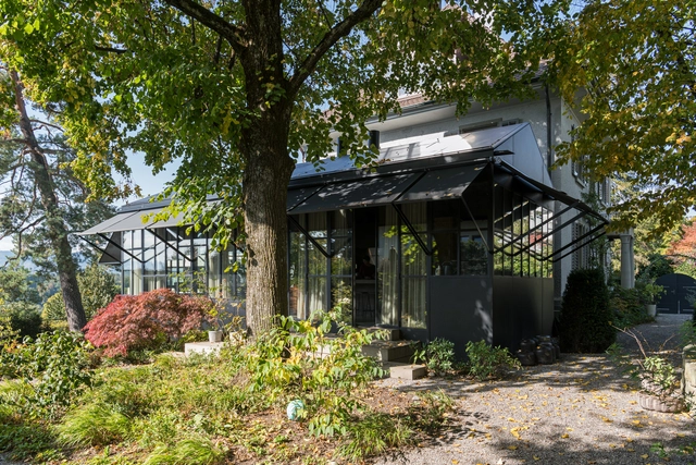 B4 House Conversion and Extension / weberbrunner architekten ag - Exterior Photography, Houses, Garden, Facade, Door, Forest