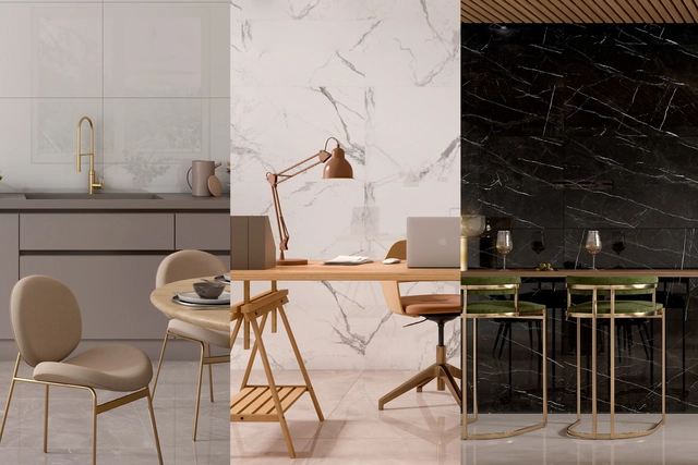 Moodboards con revestimientos de gran formato para inspirar el diseño de interiores - Imagen Principal