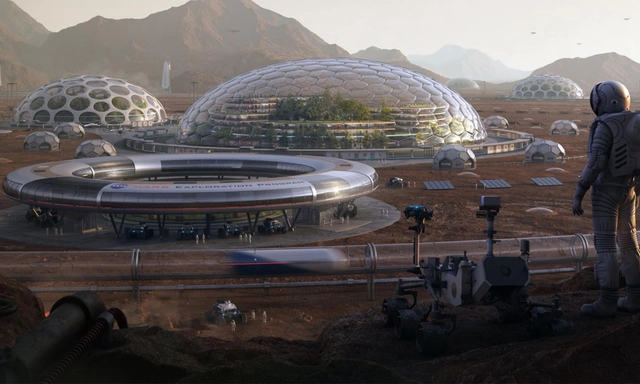 Como a arquitetura e o design na Terra podem ajudar a planejar a vida em Marte - Imagem de Destaque