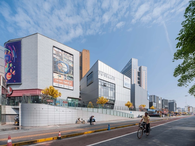 天空里·商业村落 / 深圳大学本原设计研究中心 + 深圳市凌奔环境艺术 - 建筑图, 购物中心, 表皮