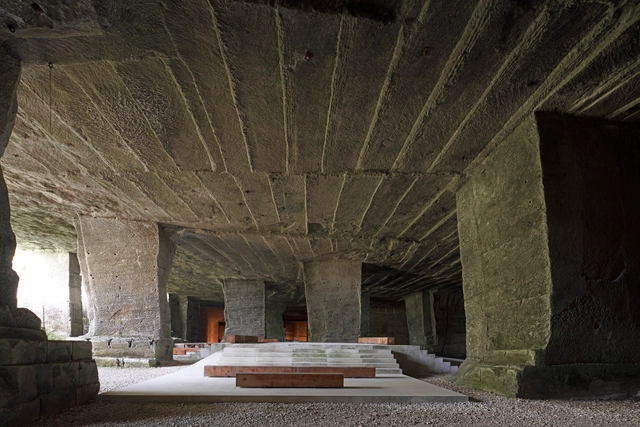 Cava Arcari / David Chipperfield Architects - Fotografía interior, Centro Cultural, Pilares, Arco