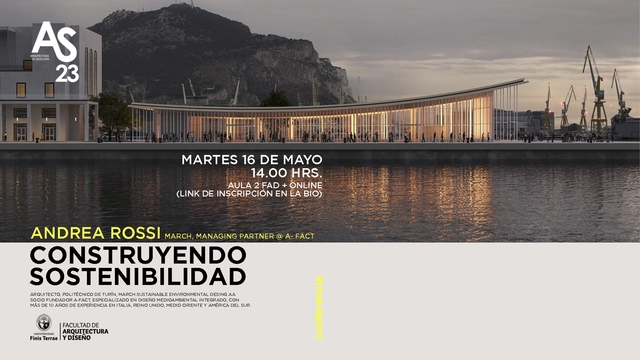 Conferencia "Construyendo sostenibilidad" / UFT - Imagen Principal