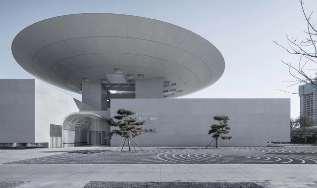 石家庄太平河城市片区展示中心 / 张雷联合建筑事务所 - 建筑图, 展览中心, 表皮