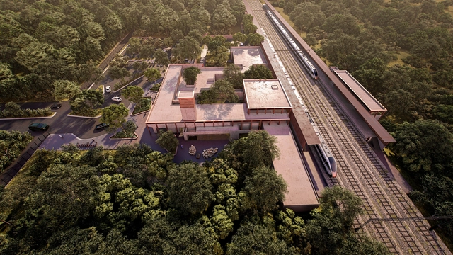 Estaciones del Tramo 4 para el Tren Maya diseñadas por TEN Arquitectos, Isaac Broid + a|911, PLUG Architecture y E Mayor que A - Imagen Principal