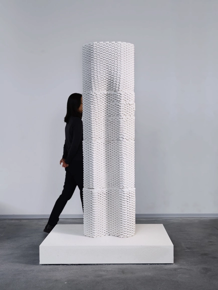 Impresión 3D de muros aislados y ligeros utilizando espuma mineral sin cemento - Imagen Principal