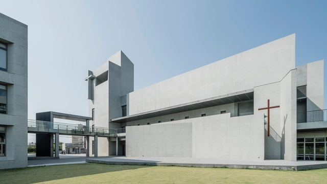 Capilla CES / JJP Architects & Planners - Fotografía exterior, Capilla, Fachada