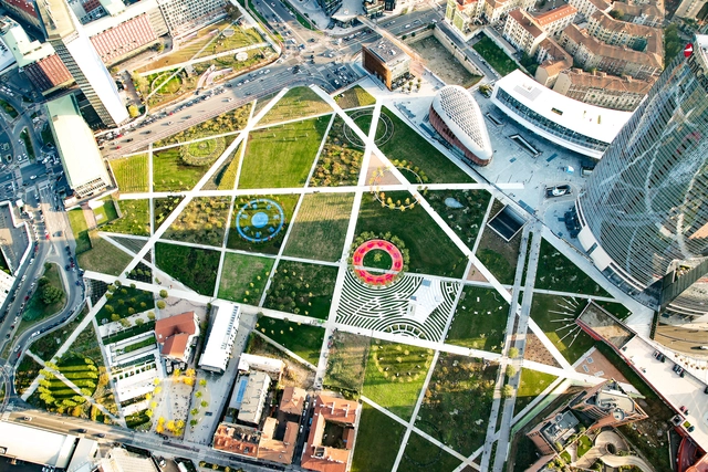 Bibilioteca degli Alberi 公园 / Inside Outside Architecture - 图纸, 公园, 表皮, 城市