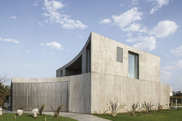 Casa Molde / Federico Marinaro Arquitecto - Fotografía exterior, Casas, Fachada