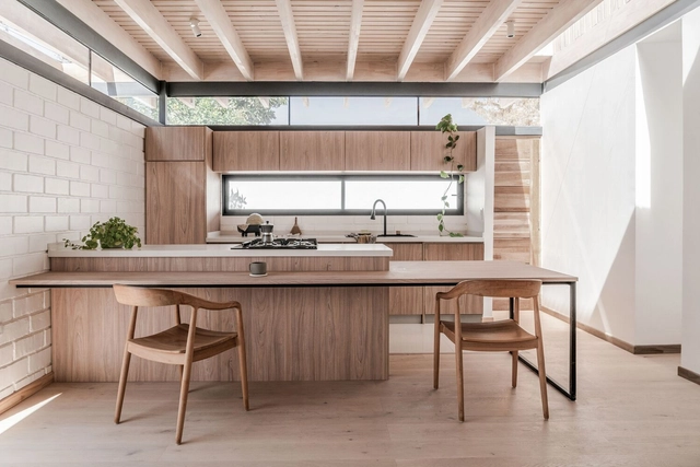 La Casa Única / blaq arquitectos - Fotografía interior, Casas, Cocina, Mesas, Encimera, Tarjas
