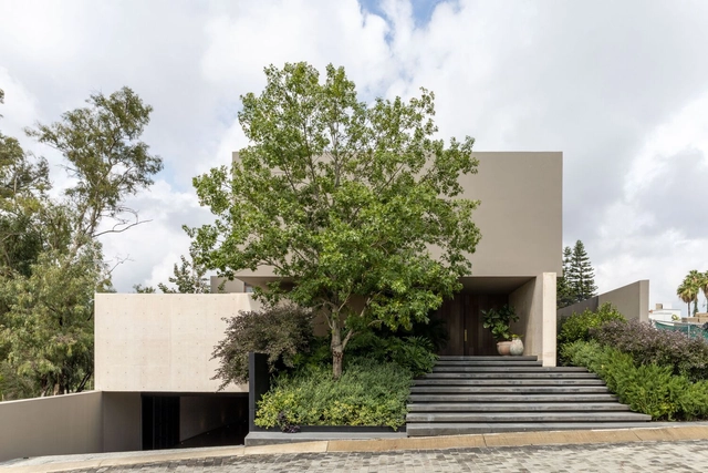 Casa PF / AE Arquitectos - Fotografía exterior, En Detalle, Fachada, Escaleras