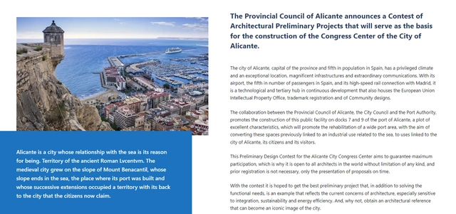 Preliminary Design Contest for the Alicante City Congress Center in Spain - Featured Image