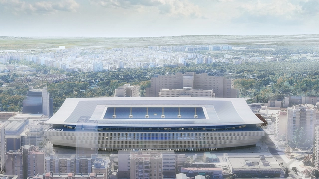 IDOM presenta el nuevo Estadio de La Romareda en Zaragoza, España - Imagen Principal